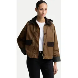 Wachsjacke Adina Braun 36