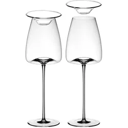 Zieher Weinglas Vision Straight + Weinglasdeckel 2er Set