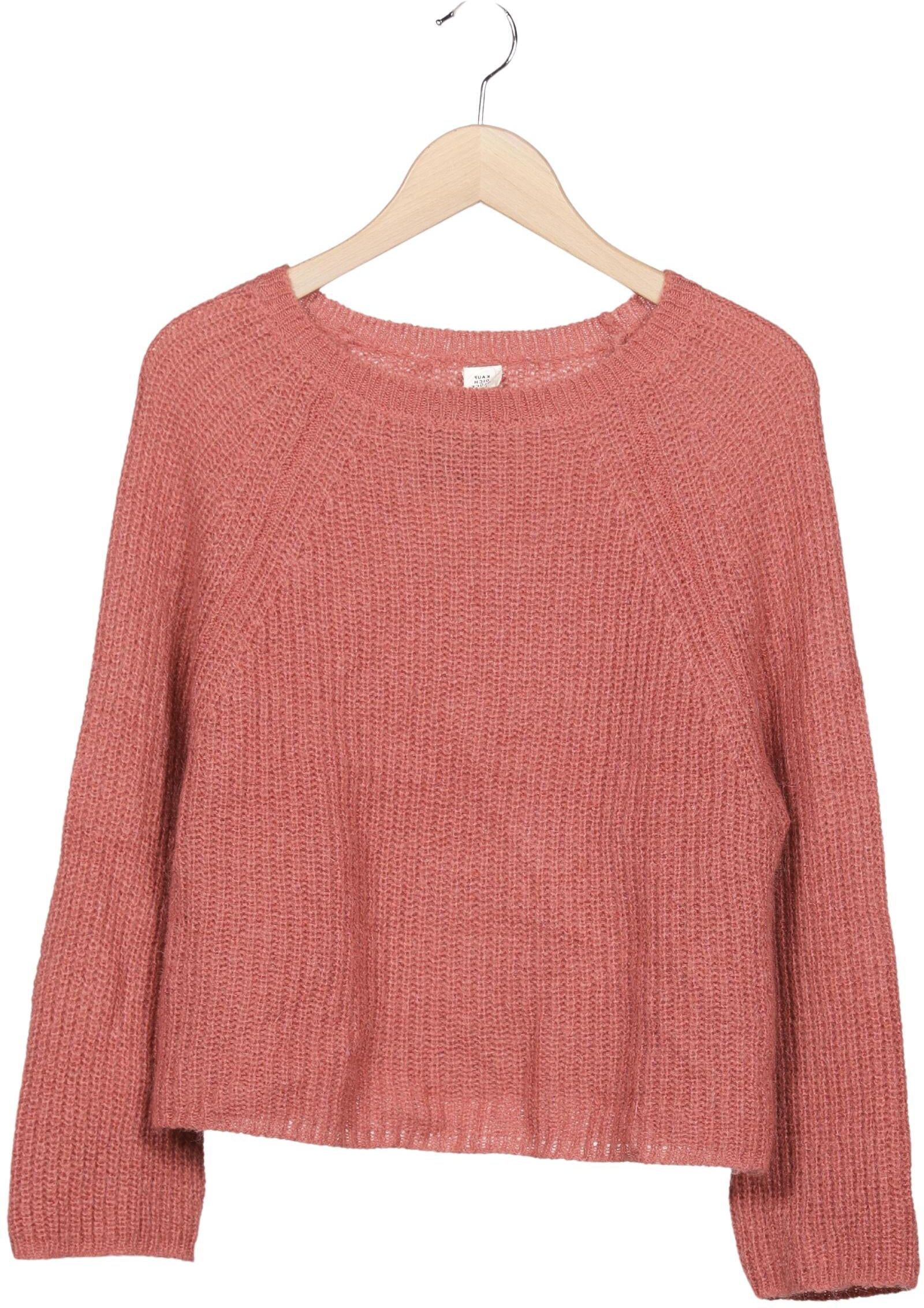 Kauf dich glucklich Damen Pullover, Pink, Gr. S, Mohair / Synthetik - Second Hand