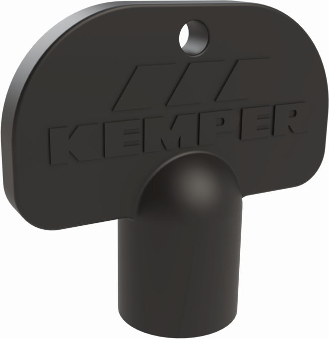Kemper Steckschlüssel B51055000000500 schwarz, Kunststoff, für alle Nennweiten