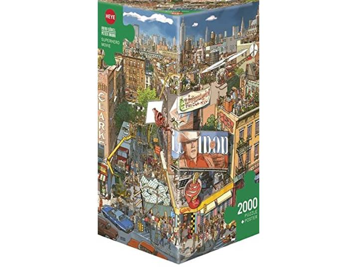 Superhero Movie Puzzle: 2000 Teile