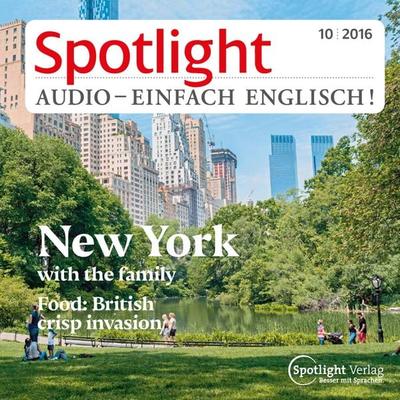 Englisch lernen Audio - New York mit der Familie - Spotlight Verlag, Audio, 4057664061379