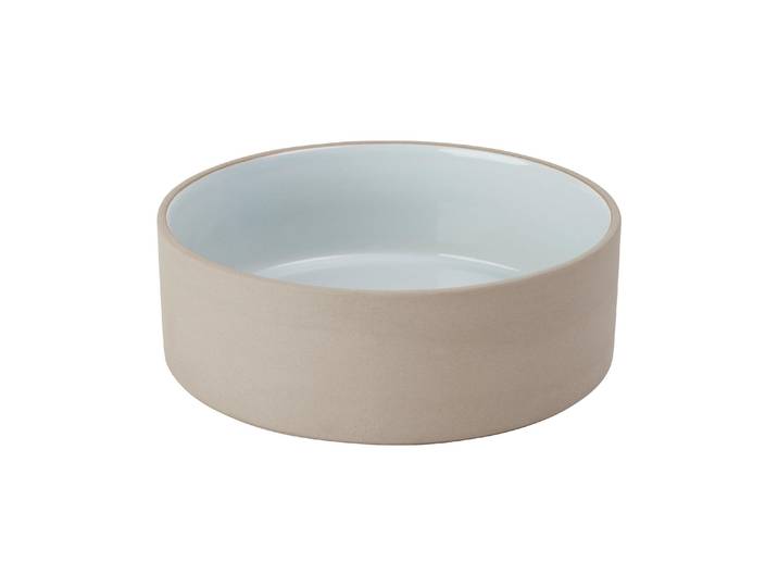 Futternapf OYOY Sia L, Ice , blau (eisblau), H:6,5cm Ø:19,5cm, Näpfe, Futternapf