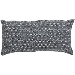 byRoom Kissen mit Harlekin Muster, 70 x 35cm, schwarz