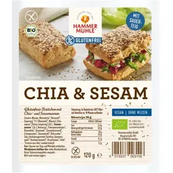 Hammermühle Chia & Sesam Brötchen glutenfrei bio