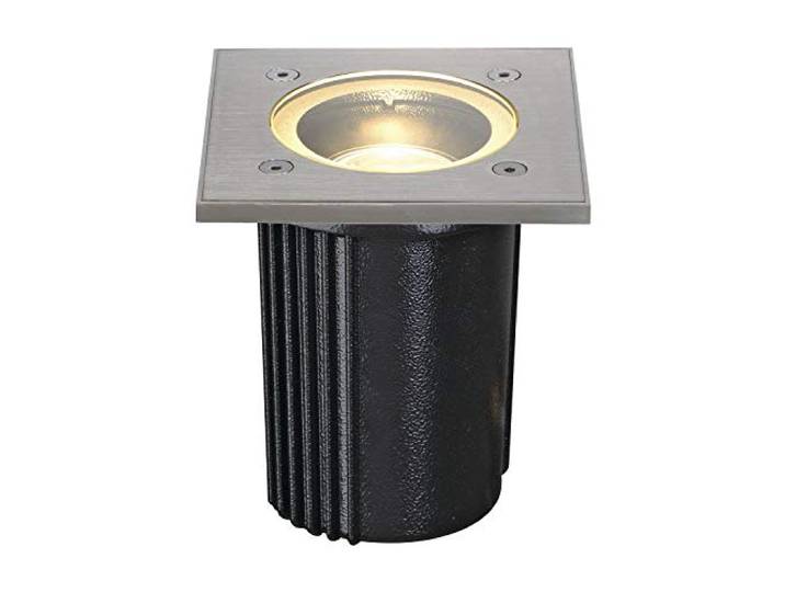 SLV DASAR EXACT GU10 Spot encastré à basse tension en acier inoxydable 316 max 35 W IP67 Aluminium Gris argenté 228434