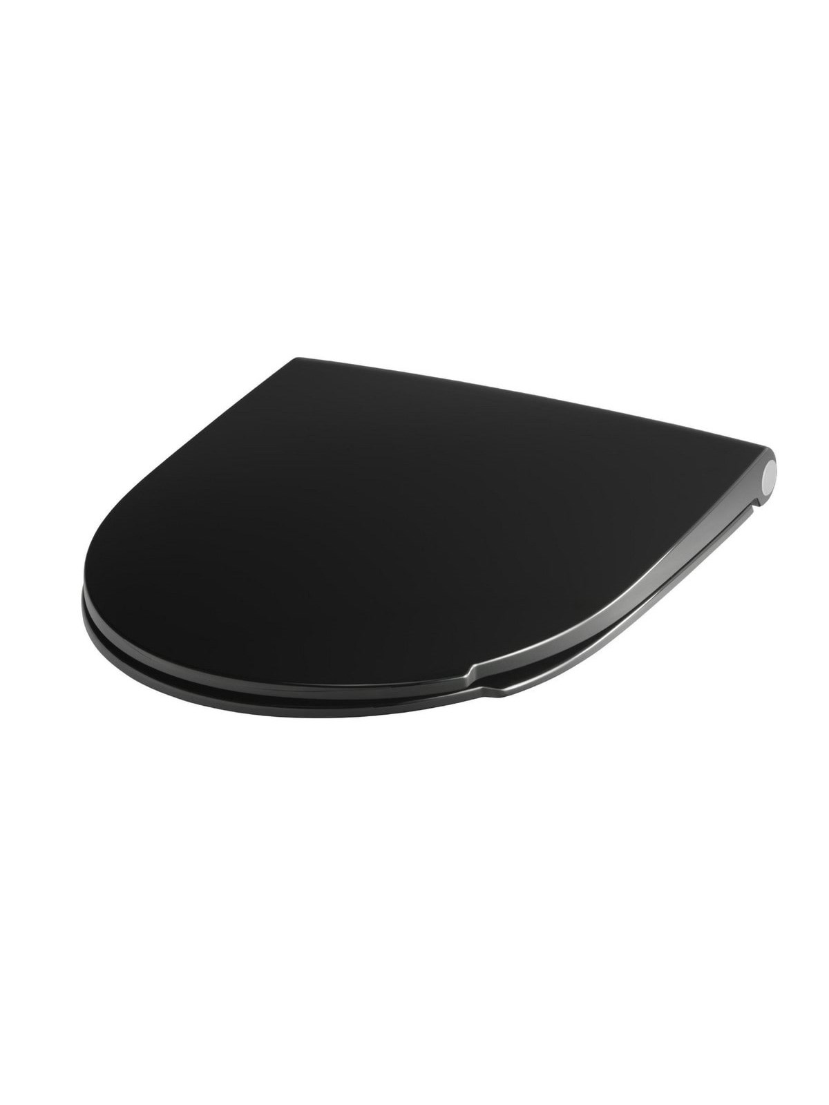 Pressalit Spira art toiletseat black with soft close and quick release