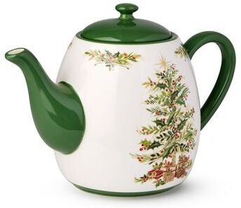 Certified International Certifed International Holly Tree Ceramic Teapot 36oz - 9 L x 5.25 W x 6.5
