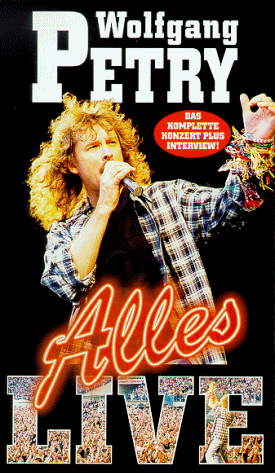 Wolfgang Petry - Wolfgang Petry - Alles live [VHS] - Preis vom 11.10.2026 03:10:56 h
