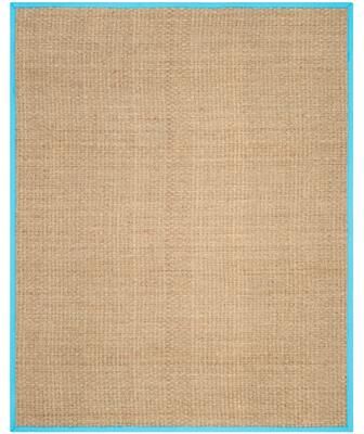 SAFAVIEH Natural Fiber Marina Basketweave Seagrass Rug