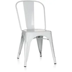 hjh OFFICE Bistrostuhl VANTAGGIO COMFORT Metall ohne Armlehnen
