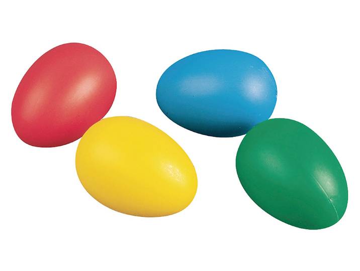 Rayher Plastik-Eier ⌀ 5 cm 6 Stück