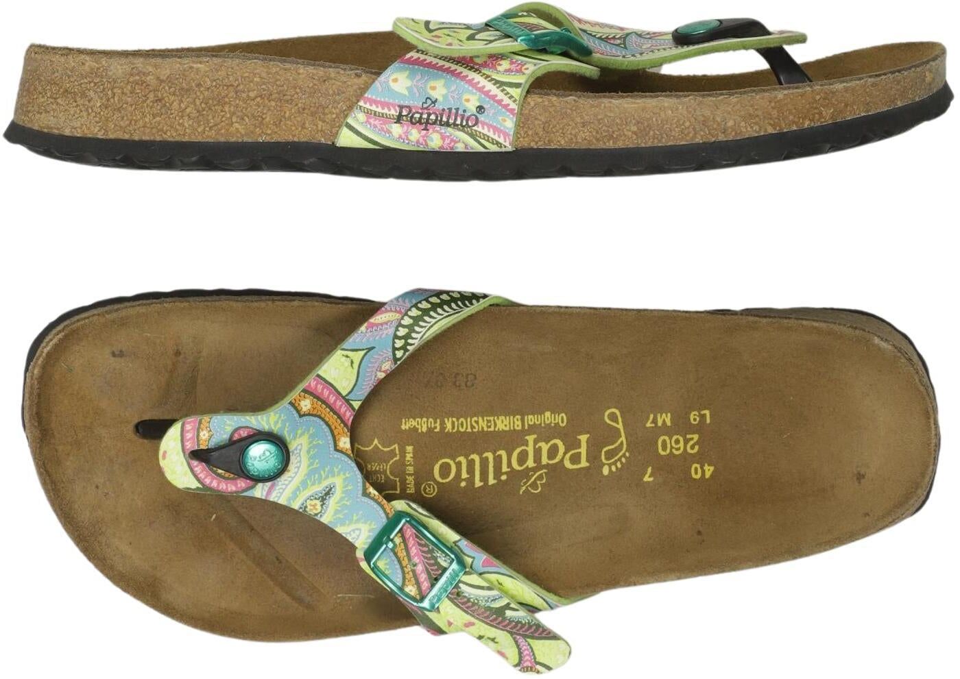 Papillio by Birkenstock Damen Sandalen, Grün, Gr. EU 40, kein / Etikett - Second Hand