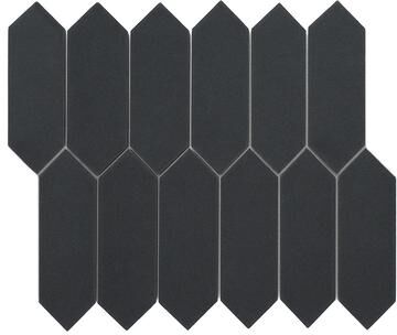 ES Stone Basalt 2 X 6 Picket Marble Mosaic Wall And Floor Tile - Case (10 Sheets)
