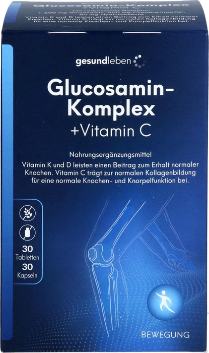 Gesund Leben Glucosamin-Komplex+Vit.C Tab.+Kaps. 2x 2x60 St