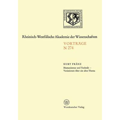 Natur-, Ingenieur- und Wirtschaftswissenschaften, Taschenbuch von Kurt Fränz, VS Verlag für Sozialwissenschaften, 978-3-531-08274-5