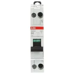 ABB Stotz S&amp;J Leitungsschutzschalter SN201-B6