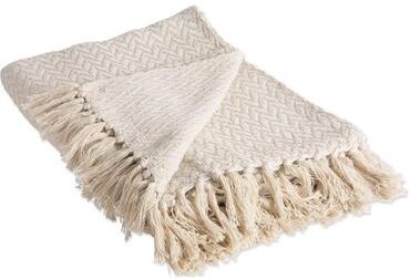 DII X-Diamond Geometric Decorative Throw