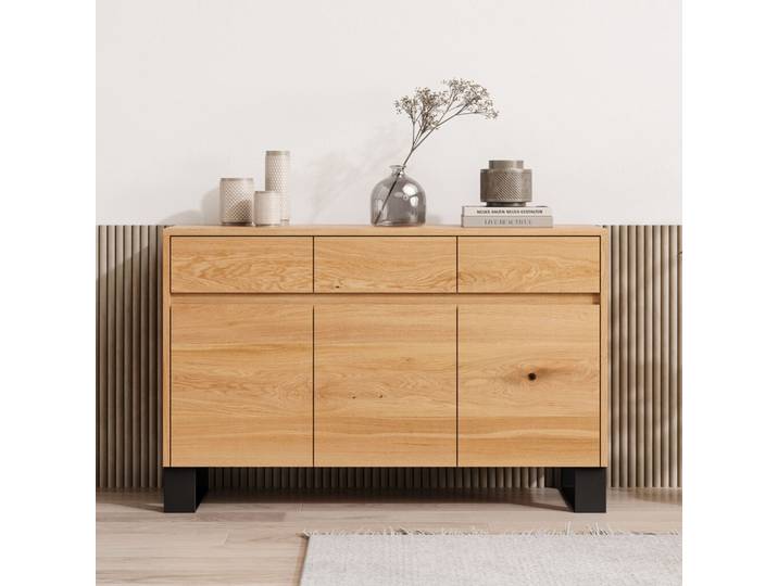 Horizon-Kommode aus Massivholz 140 cm Danzz