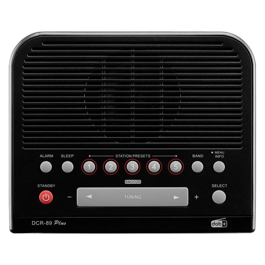 Sangean Radiowecker DCR 89+ (DAB+, Radio Frequency (RF)) (A500476)