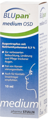 PHARMA STULLN GmbH BLUPAN medium OSD Augentropfen 10 ml 12415634