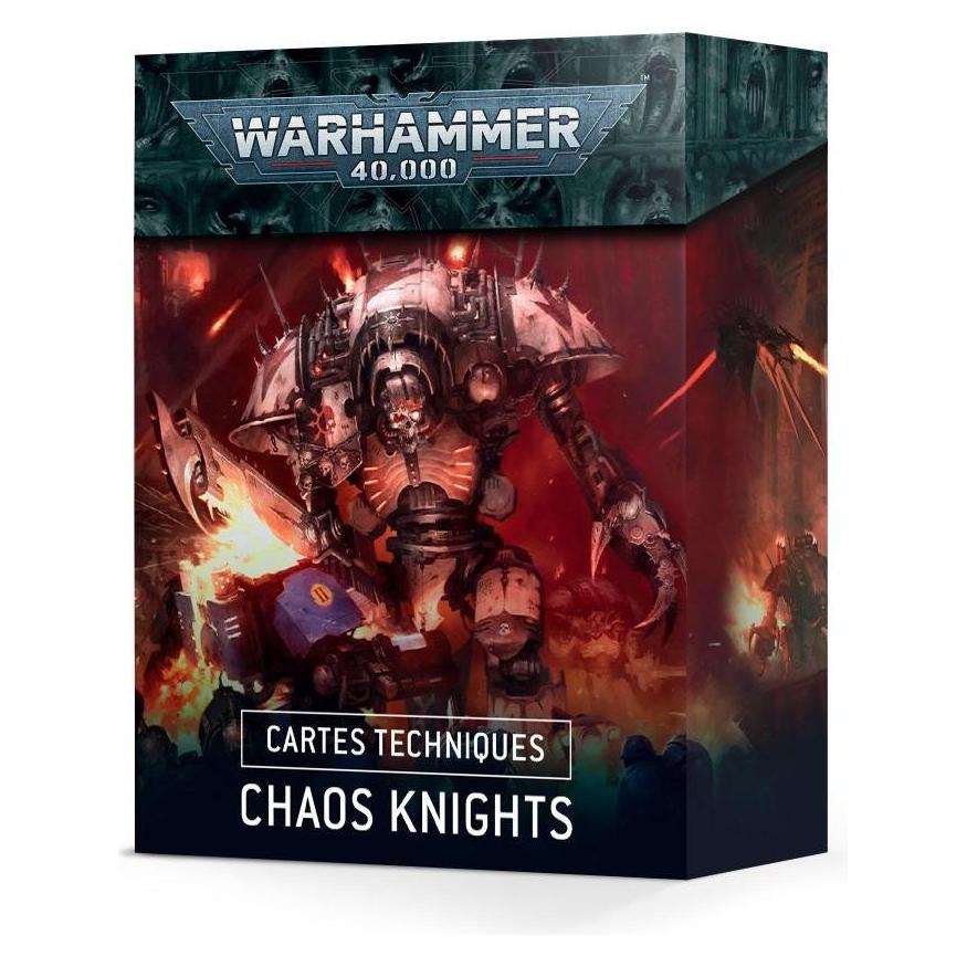 Games Workshop Datacards: Chaos Knights (33215521)