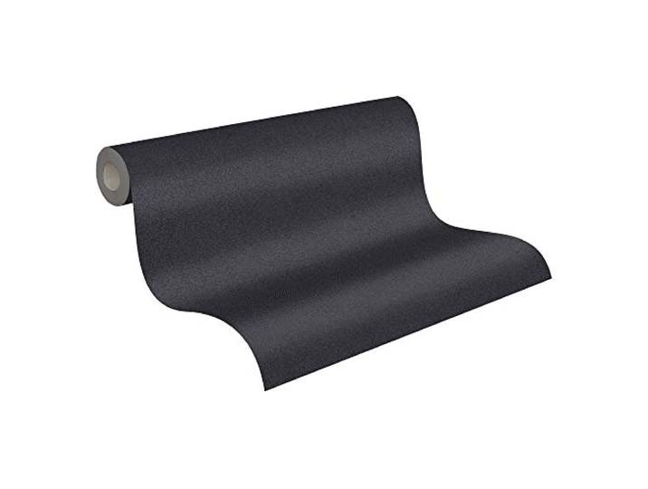 A.S. Création Vliestapete New Elegance Deutschland tapeziert Unitapete einfarbig 10,05 m x 0,53 m schwarz 375554 37555-4