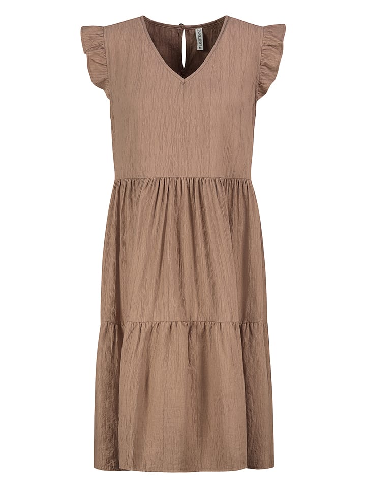 Eight2Nine Kleid in Hellbraun - M