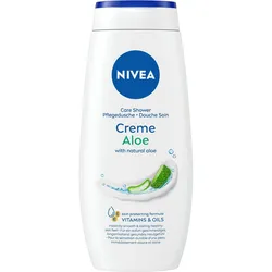 4x Nivea, Duschmittel, Creme Aloe Pflegedusche (250 ml)