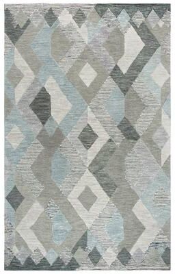 Alora Decor Geneva Geometric Hand-tufted Wool Rug