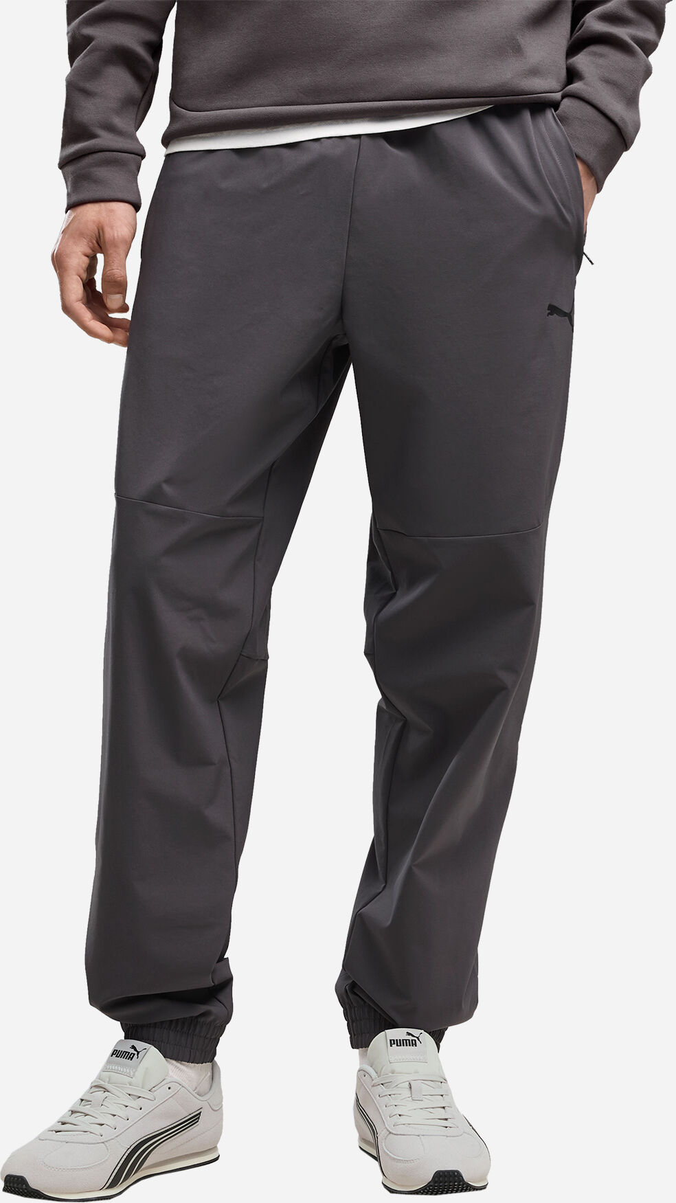 Puma Tech M - Pantalone - Uomo - Grigio M