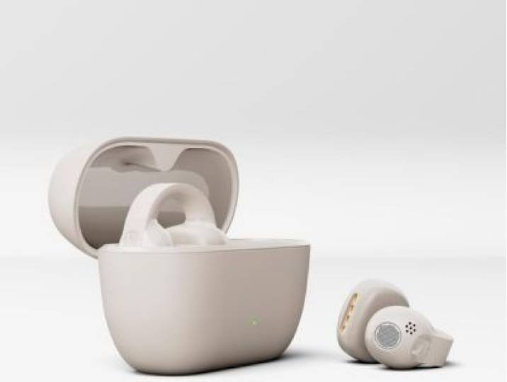 Sennheiser - Ecouteurs Accentum Clip Crème - Oreilles Libres / Open-Ear (Conduction Aérienne)