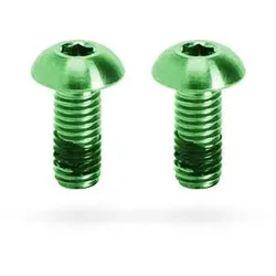KOGEL BEARINGS Titanschrauben Set für Flaschenhalter | M5x12 grün