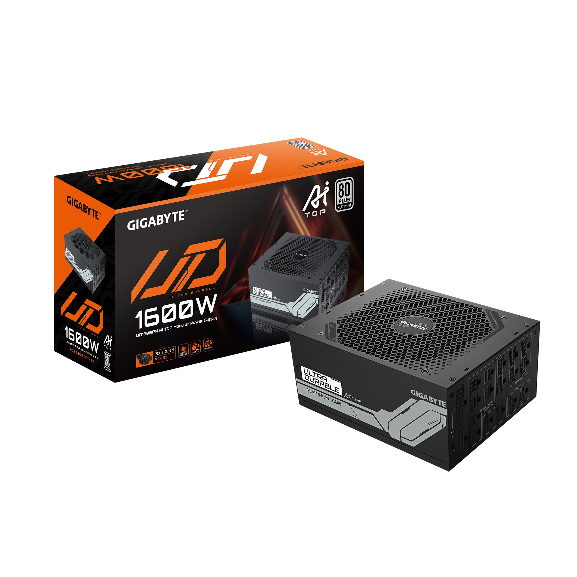 GIGABYTE GP-UD1600PM PG5 1600 Watt ATX Netzteil 80+ Platinum voll modular