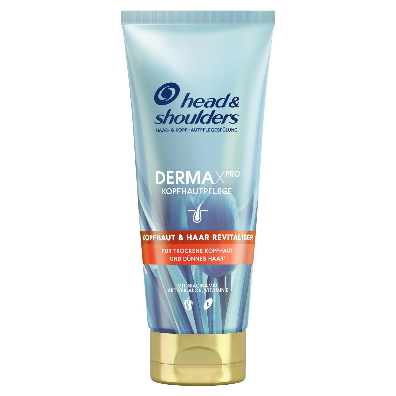 head&shoulders® DERMAXPRO KOPFHAUT & HAAR REVITALISER Spülung 220 ml 8700216328807