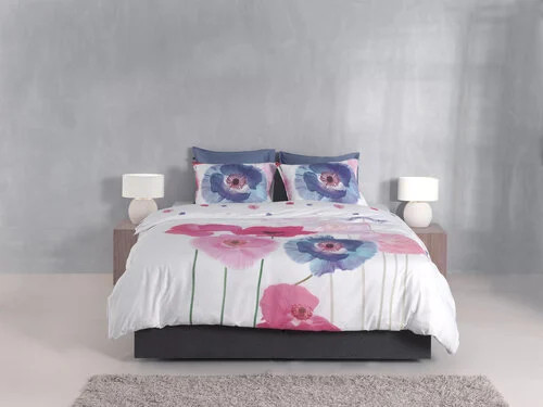 Zo! Home Poppy Dekbedovertrek Wit 200x220 cm