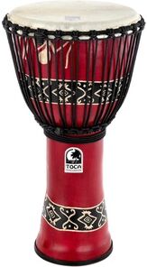 Toca "12" Synergy Freestyle Djembe" Bali Red