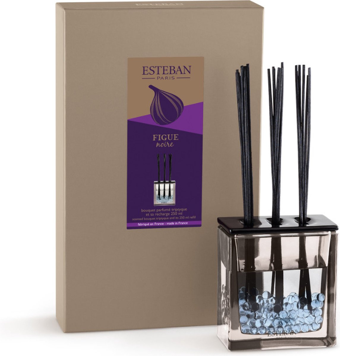 Esteban Classic Figue Noire Geurstokjes Triptyque 250 ml