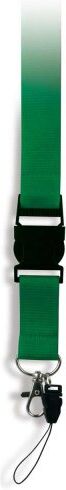 Porta badge poliestere con fibbia plastica e moschettone Personalizzate o neutre