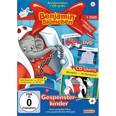 Benjamin Blümchen - Die Gespensterkinder/... als Gespenst (+ CD) - , DVD, 4001504126223