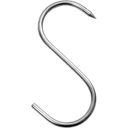 WOLFCUT 10 Stk. S-Haken 140/6 mm einseitig angespitzt