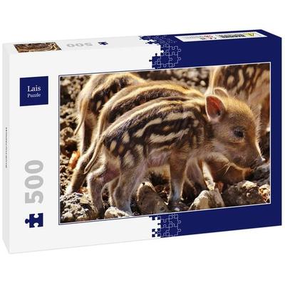 Lais Puzzle Wildschweine 500 Teile