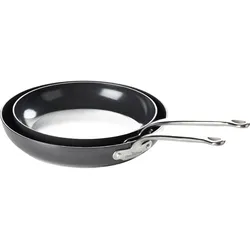 Greenpan Barcelona Infinity Pro Koekenpannenset, Pfanne + Kochtopf, Schwarz