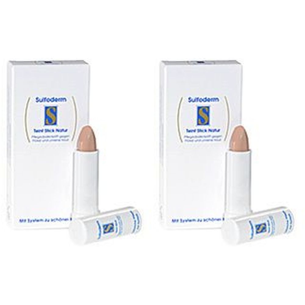 Sulfoderm S Teint Stick natur 2x 2x1 St Stifte