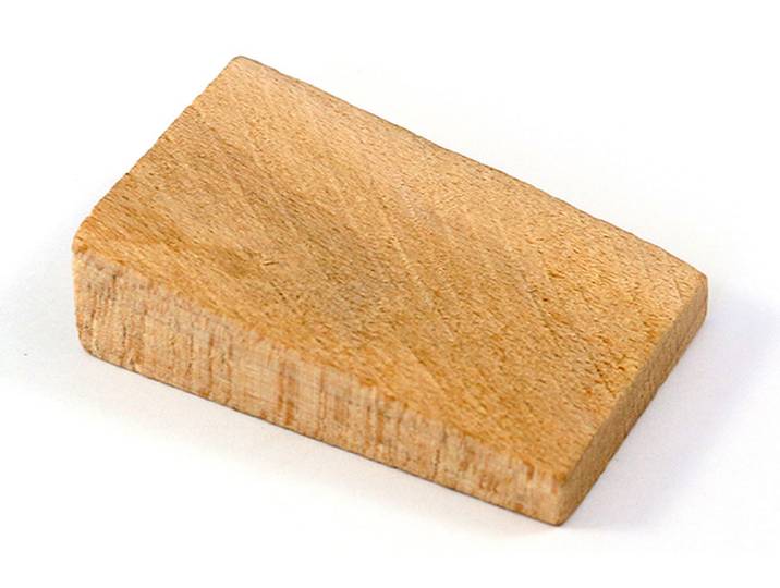 Verlegekeile Buche 58 × 38 × 8/16 mm 15 Stück