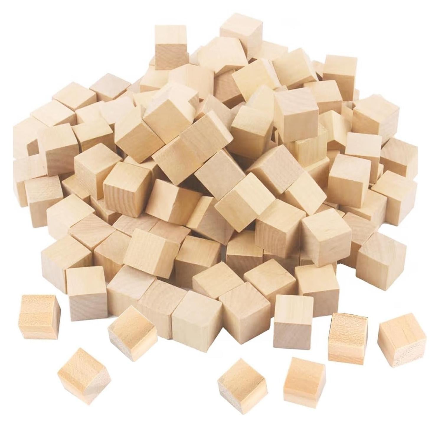 500 Houten Blokken voor Creatieve Knutselprojecten