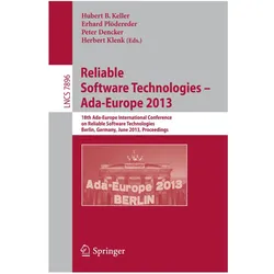 Reliable Software Technologies -- Ada-Europe 2013, Fachbücher