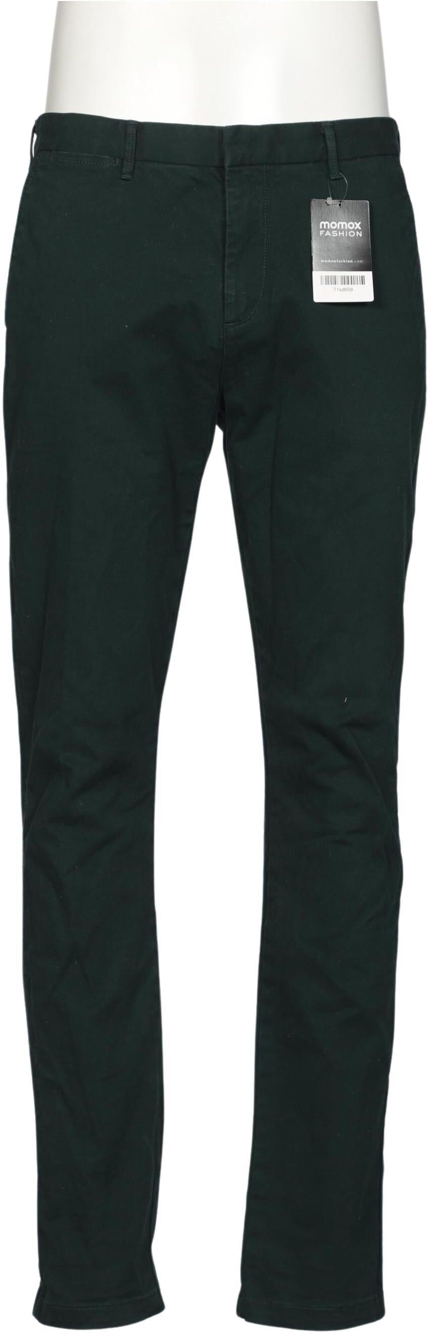 Scotch & Soda Herren Stoffhose, Grün, Gr. W30, Baumwolle / Seide - Second Hand