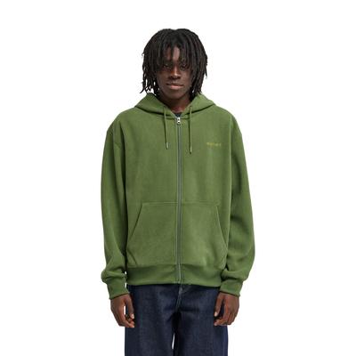 Kapuzensweatshirt ELEMENT "Lowcase Corduroy", Herren, Gr. XS, bronze grün, Obermaterial: 100% Polyester., Sweatshirts