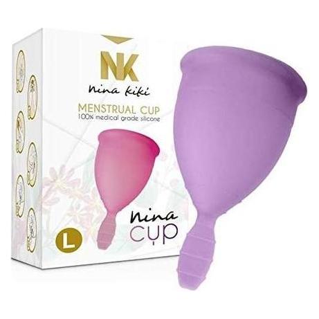 Nina Kiki Nina Cup Menstrual Cup Gr?Sse L Lilac (L) (D-212754)
